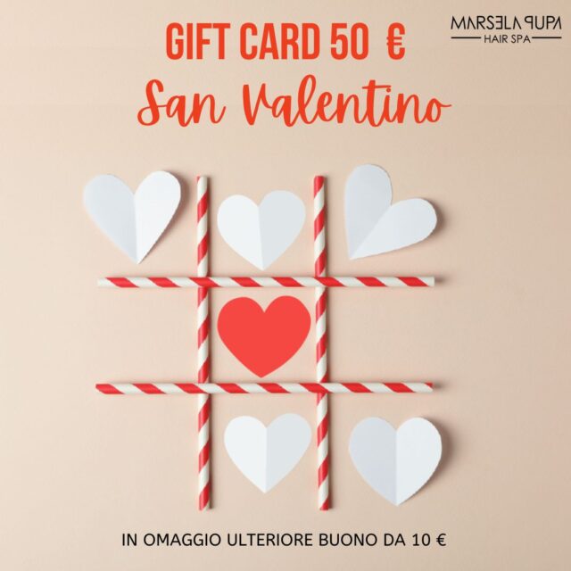 Gift Card 50 euro san valentino